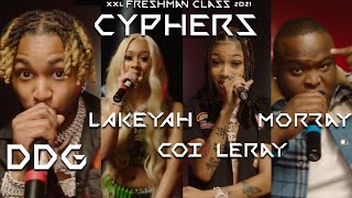 DDG, Lakeyah, Morray and Coi Leray's 2021 XXL Freshman Cypher