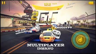 "MULTIPLAYER INSANO",CARRO:"TVR Sagaris" Em BARCELONA & CAIS DE SAN DIEGO (INV)ASPHALT 8.🤣