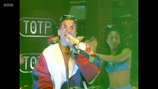 Peter Andre - Mysterious Girl  (TOTP BIG HITS 1996)