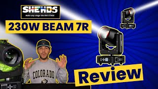 SHEHDS BEAM 230W Review @shehdslighting #shehds #shehdslighting