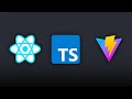 How to install React + Typescript using ViteJS
