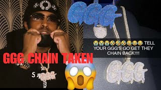 Toronto rapper Top5 GGG chain gets snatched Yung Lava 2Quanchy and SouthSideUpti responds