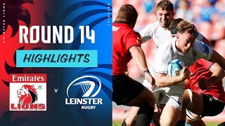 Emirates Lions v Leinster | Instant Highlights | Round 14 | URC 2023/24