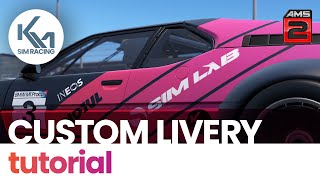 AMS2 Custom Livery and Skinning Tutorial