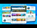 🏝️Complete Responsive Tour and Travel Website using ReactJS and Tailwind CSS || Build and Deploy