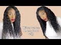 water wave full lace front wig install Ft. Allove Hair | ITS Jasmine Nichole