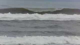 2014年夏　台風11号の去った海