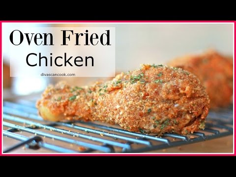 Crispy, Juicy Oven Fried Chicken Drumsticks Recipe Crispy, Juicy Oven Fried Chicken Drumsticks Recipe