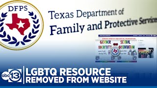 State agency pulls LGBTQ resource from website after gov. candidate complains