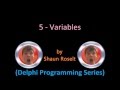 Delphi Programming Series: 5 - Variables