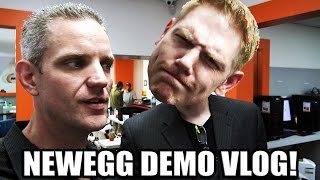 VLOG: I hosted the Newegg Live Build Demonstration!