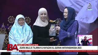 QARI OKU MALAYSIA JUARA MTHQA 2023