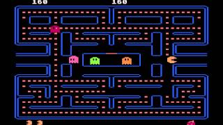 Atari 5200 Pac-Man - dot glitch