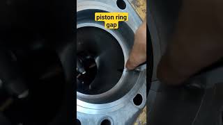 checking piston ring gap, #engine #shortvideo #youtubeshorts #shorts #mechanic #ofw #pinoy