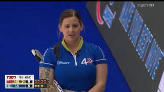 #stoh2021 Kate Cameron(AB)'s Manitoba tuck delivery with Cobra slider on cornbroom