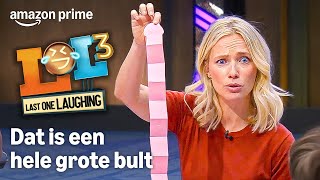De voorlees act van Jennifer Hoffman 🍆 | LOL: Last One Laughing NL | seizoen 3