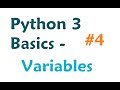 Python 3 Programming Tutorial: Variables