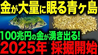 青ヶ島に眠る107兆円の金塊！ついに2025年から採掘開始へ！