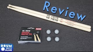 Vic Firth Universal Practice Tips - Review | Drum Beats Online
