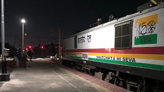 GOWTHAMI SF EXPRESS || 12737 || KAKINADA PORT-LINGAMPALLY || LGD FLAG WAP-7 || INDIAN RAILWAYS ||