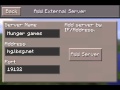 How to join a Minecraft PE Hunger Games Server! How to join a Minecraft PE Hunger Games Server!