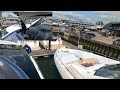 New Sunseeker 88 Yacht Docking & Seatrial - Captains View of this £7,000,000 Luxury SuperYacht
