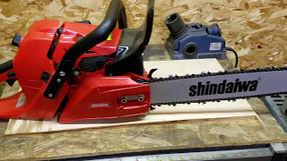 Shindaiwa 591 chainsaw unboxing