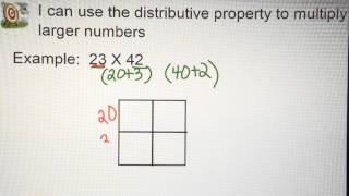 4th Grade Multiplication - Windows Method