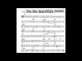 Bye Bye Blackbird  Play along - Backing track (C key score violin/guitar/piano)