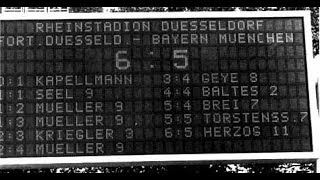 1975 Fortuna Düsseldorf - Bayern München 6:5 | 3x Gerd Müller, 1x Seel, Herzog, Geye, Baltes, Brei