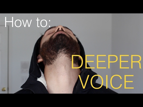 How to make your voice DEEPER | 4 Steps How to make your voice DEEPER | 4 Steps