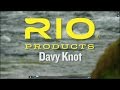 A short film showing how to tie the Davy Knot