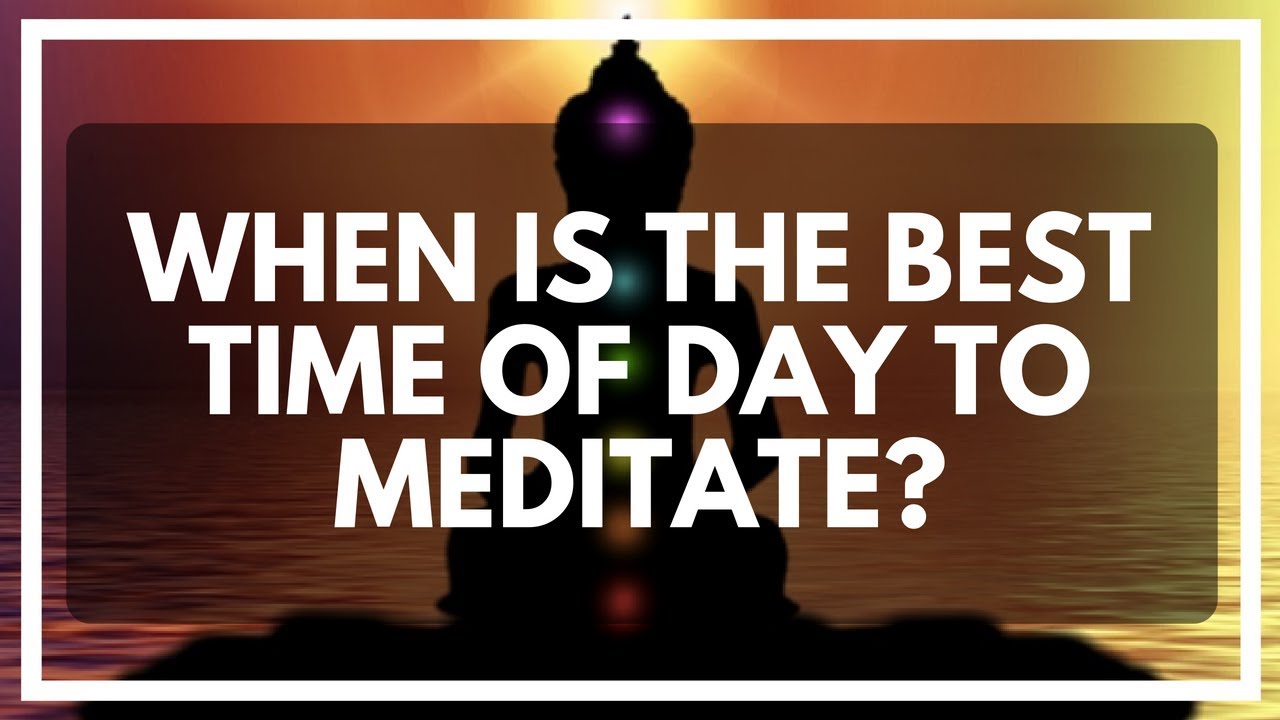 What's The Best Time To Meditate? - HowToLucid.com - YouTube