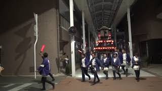 西条祭り2019　令和元年度伊曽乃神社例大祭　紺屋町屋台地元凱旋