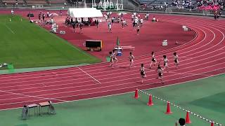 2018京都IH陸上　女子100ｍ決勝