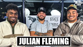 Julian Fleming Discusses Transfer Process, Gaining Trust \u0026 Impacting This PSU Team