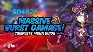 Mona burst damage(500k) | Mona showcase | Genshin Impact |#shorts #genshinimpact