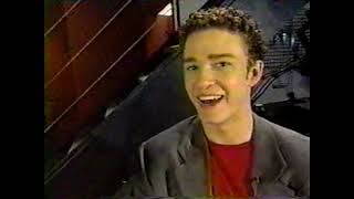 NSYNC 1999 YTV Hitlist - Justin Interview