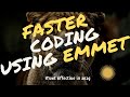 Using the Emmet plugin for faster HTML & CSS coding | (Most Effective Emmet tutorial in 2019)
