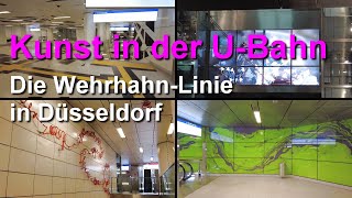 Kunst in der U-Bahn - Die Wehrhahn-Linie in Düsseldorf