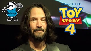 Keanu Reeves on joining the Voice Cast of Toy Story 4 as Duke Caboom - Disney