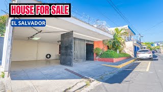 HUGE HOUSE FOR SALE IN COLONIA ESCALON EL SALVADOR / NEAR SHOPPING CENTERS