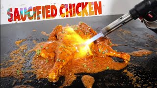 Saucified Chicken | Best Saucy Chicken in Chennai | United Kitchen - Perungudi | Aramentals Vlog