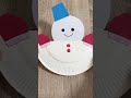 【2月の紙皿製作に◎】紙皿でゆらゆら♪雪だるま作ろう⛄️ 保育製作 保育士 保育の引き出し 保育士のたまご 保育士あるある 子供と一緒に 紙皿 2月製作 紙皿作品