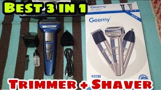 Best Unique Trending 3in1 Trimmer Under ₹699 only on meesho Unboxing Testing & Full Review #trimmer