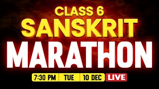 Class 6 Sanskrit Christmas Exam | Full Chapter Marathon | Exam Winner