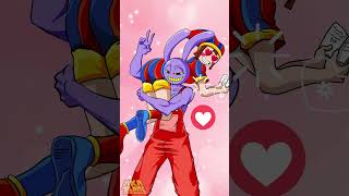 Which Pomni x The Amazing Digital Circus Couple Do You Like The Best? Ep 15 #shorts #animation #jax