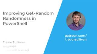 Improving Get-Random Randomness in PowerShell