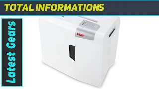 HSM Shredstar X5 Shredder: The Ultimate Office Companion!