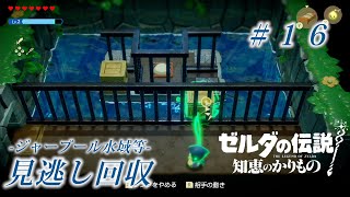 ゼルダの伝説　知恵のかりもの　＃１６（ジャーブール水域等））見逃し回収。